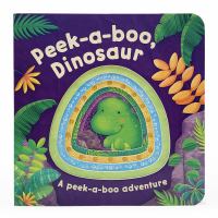 Peek-a-boo, dinosaur - Cover Art