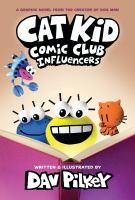 Cat Kid comic club Influencers - Cover Art