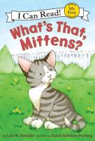 What's that, Mittens? - Cover Art