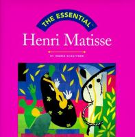The essential Henri Matisse - Cover Art