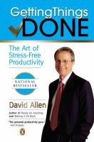 Getting things done : the art of stress-free productivity - Cover Art