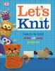 Go to record Let's knit : learn to knit with 12 easy projects