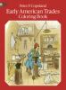 Go to record Early American trades coloring book