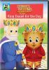 Go to record Daniel Tiger's neighborhood. King Daniel for the day.