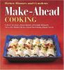 Go to record Make-ahead cooking