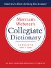 Go to record Merriam-Webster's collegiate dictionary.