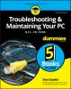 Go to record Troubleshooting & maintaining your PC all-in-one for dummies