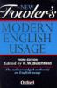 Go to record The new Fowler's modern English usage