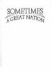 Go to record Sometimes a great nation : a photo album of Canada, 1850-1...