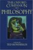 Go to record The Oxford companion to philosophy