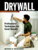 Go to record Drywall : professional techniques for great results