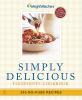 Go to record Simply delicious winning points cookbook : 245 no-fuss rec...