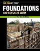 Go to record Foundations and concrete work