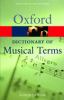 Go to record The Oxford dictionary of musical terms