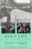 Go to record Daily life in the United States, 1920-1940 : how Americans...