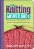 Go to record The knitting answer book