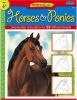 Go to record Horses & ponies : learn to draw and color 25 favorite hors...