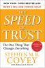 Go to record The speed of trust : the one thing that changes everything