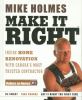 Go to record Make it right : inside home renovation with Canada's most ...