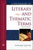 Go to record A dictionary of literary and thematic terms