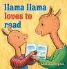 Go to record Llama Llama loves to read