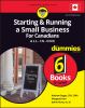 Go to record Starting & running a small business for Canadians all-in-o...