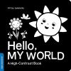 Go to record Hello, my world : a high-contrast book