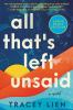 Go to record All that's left unsaid : a novel