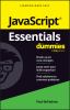 Go to record JavaScript essentials for dummies