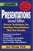 Go to record Presentations : proven techniques for creating presentatio...