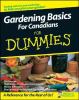 Go to record Gardening basics for Canadians for dummies
