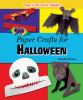 Go to record Paper crafts for Halloween