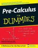 Go to record Pre-calculus for dummies