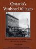 Go to record Ontario's vanished villages