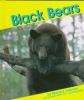 Go to record Black bears