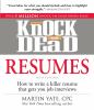 Go to record Knock 'em dead resumes