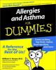 Go to record Allergies and asthma for dummies