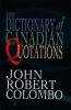 Go to record The Dictionary of Canadian quotations