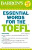 Go to record Barron's essential words for the TOEFL : Test of English a...