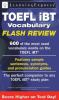 Go to record TOEFL iBT vocabulary.