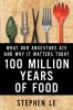 Go to record 100 million years of food : what our ancestors ate and why...